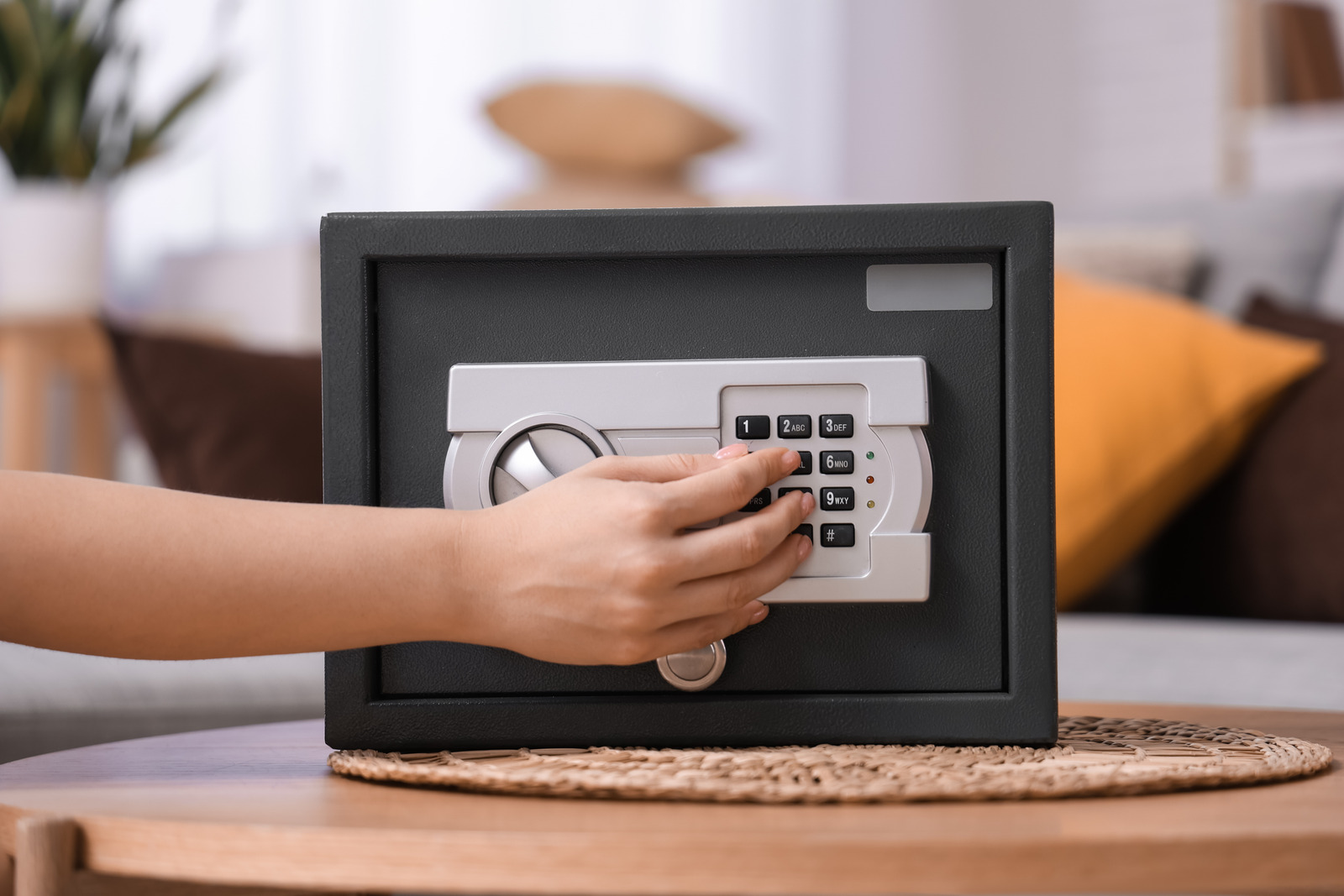 small residential document safe